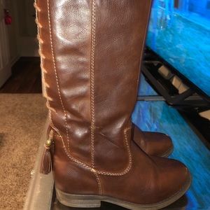 SOLD !!  Girls Steve Madden Knee high boots